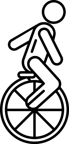 Man Cycling Craft Design Svg File, Free Vectors File